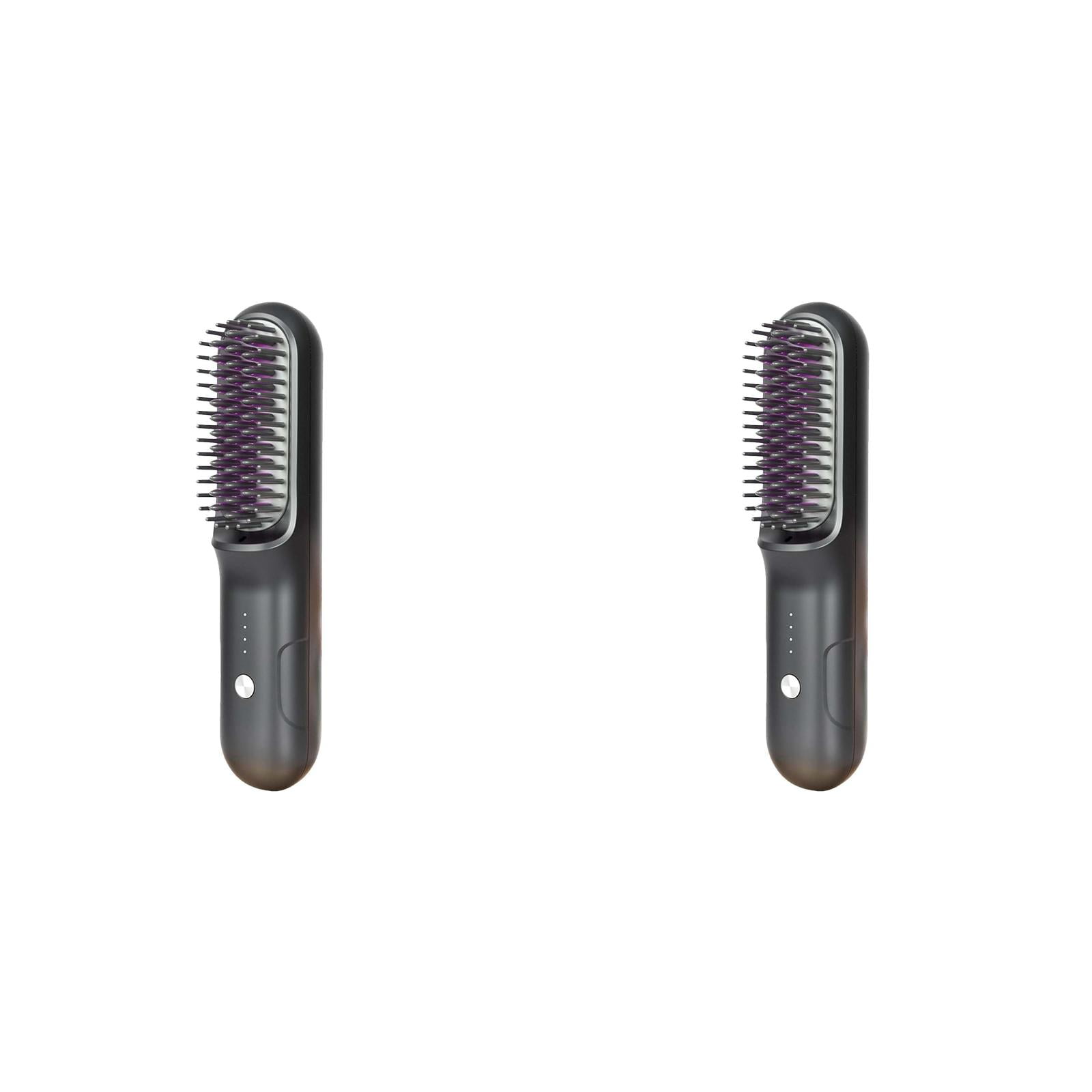 Cordless Hair Straightening Comb Does Not Harm Hair. Negative Ions Do