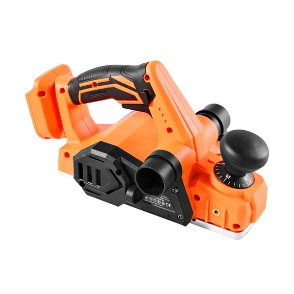 Cordless Hand Planer 3-1/4 Inch Cut Width 15000 RPM Brushless Motor Adjustable Depth 18V Battery Woodworking Tool