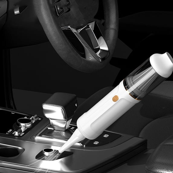 Cordless Handheld Car Vacuum - 10 x 2.2 x 2.2in, 6000Pa USB Rechargeable with Blower & Brush for Car Interior and Keyboard Cleaning()