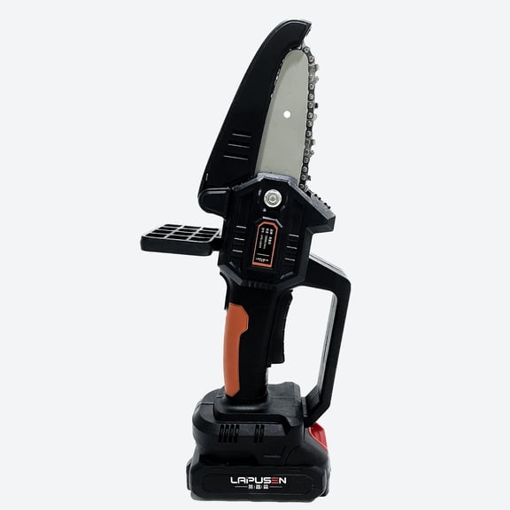 Cordless Handheld Chainsaw, Battery-Powered Mini Chainsaw with Safety Lock, Lightweight, Portable for Tree Trimming and Firewood