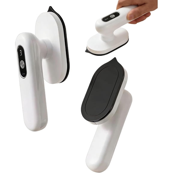 Cordless Handheld Dry Garment Steamer,180 Rotatable Handle Portable Travel Mini Iron