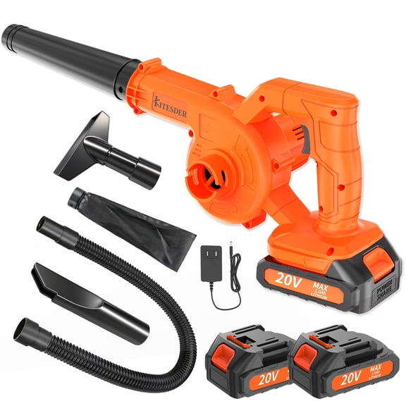 Cordless Handheld Leaf Blower & Vacuum, Portable Rechargeable Cleaner for Car, Lawn, Garden, Christmas Gift, Local Warehouse