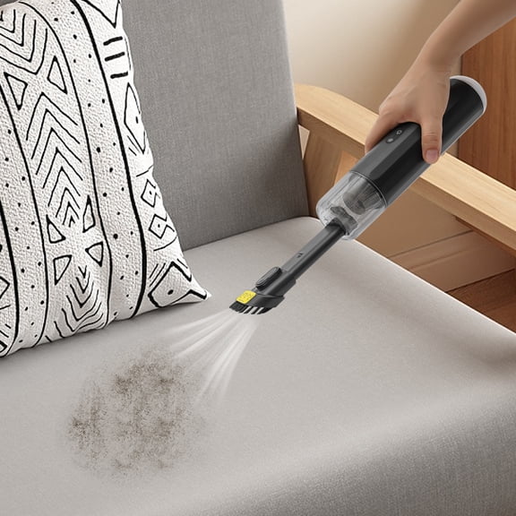 Cordless Handheld Vacuum (0.8kg Lightweight) - 14.8V 4*2000mAh Battery, 2 Suction Modes - Ideal for Home/Car Cleaning (Dust/Crumbs/Sand) & Inflating Swimming Rings/Yoga Balls