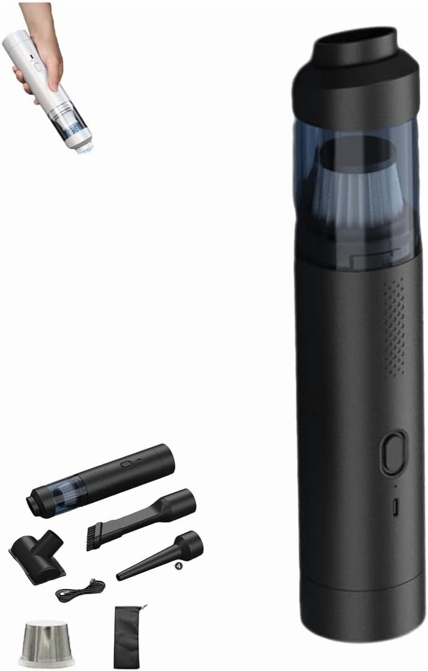 Cordless Handheld Vacuum, 19000Pa Strong Suctio,  High-Power 4-in-1 Car Vacuum Cleaner with & Filter, USB-C Rechargeable & Lightweight