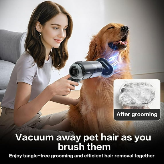 Cordless Handheld Vacuum Cleaner, Rechargeable Car Vacuum with Brushless Motor, Wireless Mini Portable Hand Vacuum for Pets and Home, Powerful Suction and Compressed Air Duster, Car Accessory
