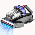 thumbnail image 1 of MOOSOO Mattress Vacuum Cleaner with UV Light, 16Kpa Ultrasonic Bed Vacuum with LED Display, Multiple Filtration Handheld Vacuum for Home,Bed,Couch,Pet, 1 of 8