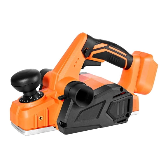 Cordless Handheld Wood Planer 3.25 Inch Cut Width 15000 RPM Brushless Motor Adjustable Depth 18V Battery Compatible Bare Tool