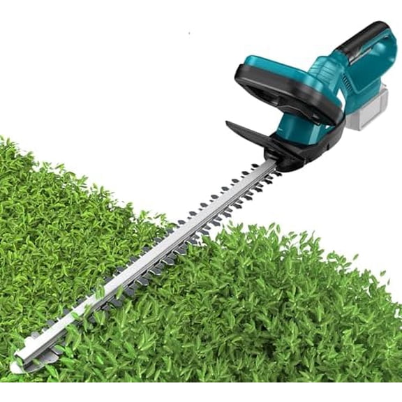 Cordless Hedge Trimmer for Makita 18V Battery, Electric Bush Trimmer 22 Inches Dual-Action, 3/4" Cutting Capacity Handheld Shrub Pruning Trimmer for Garden, Grass, Lawn(NO Battery)$$Garden & Patio