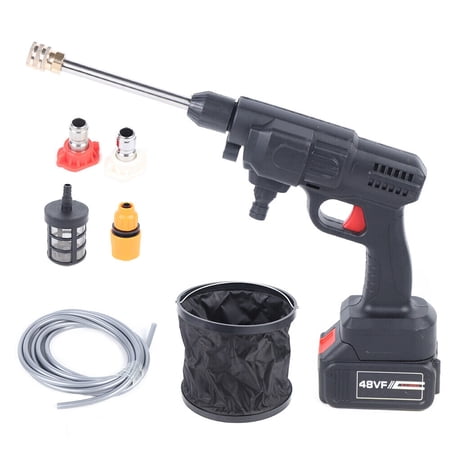 Cordless High Pressure Spray Gun Car Wash Pressure Water Nozzle Cleaning Machine