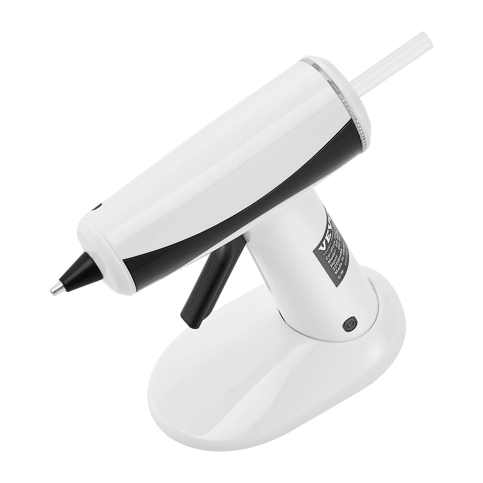 Cordless Hot Glue Gun Kit, Rechargeable with 20 Glue Sticks, 2200mAh Battery, High Temp & Fast Heating for DIY Projects and Home Repairs