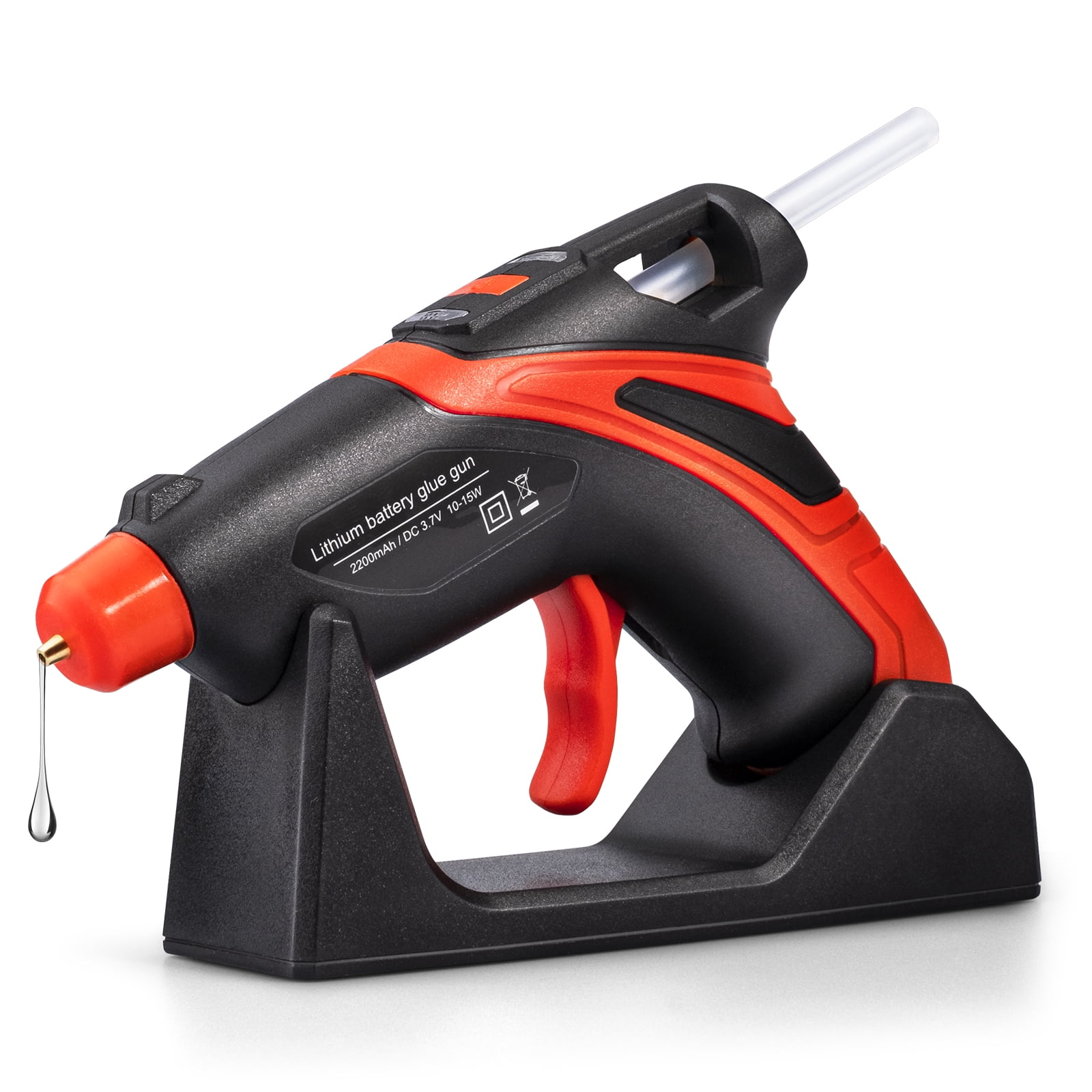  RAPID Battery-Powered Electric Glue Gun BGX500 P4A 18V Power,  DIY Glue Gun - Quick Warm-Up, Glue Flow Adjuster, Exchangeable Nozzles, LED  Heat Indicator, Tool ONLY (5001517) : Tools & Home Improvement