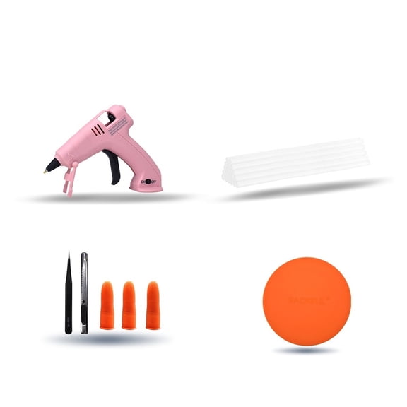 Cordless Hot Melt Glue Gun Child Hand Crafts Home DIY Repair Use 7mm Glue Stick Wireless Glue Gun 3.6V 2000mAh 60 min use time ,Effortless Crafting