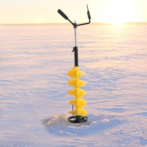 Cordless Ice Drill Auger Nylon Ice Auger Bit 8 Drill Adapter Ice Fishing