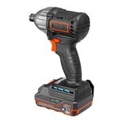 Cordless Impact Driver 1/4 Inch 2800 RPM 20V Brushless Motor Electric Kit with Battery Charger 20 Bits LED Light