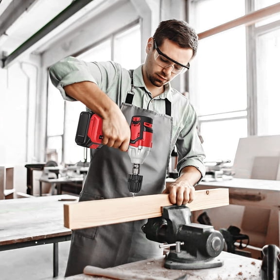 Cordless Impact Wrench 1/2 Inch Brushless High Torque Wrenches 210 ft-lbs (280N.m) Right Angle Detent Anvil Impact Drive Set Kit 2 Battery 18V 2300RPM Chuck/Drill/Sockets/Tool Box/Fast Charger