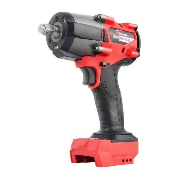 Cordless Impact Wrench 1/2 for Milwaukee 18V Battery (No Battery), 1106FT-LBS (1500Nm) High Torque Impact Driver, Electric Impact Gun with LED Work Light, Variable Speeds, 4-Speed Control for Any Ta
