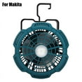 thumbnail image 1 of Cordless Jobsite Fan For Makita/Bosch/Dewalt/Milwaukee 14.4-18V Li-ion Battery with LED Light Foldable Hook Remote Control, 1 of 17