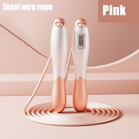 Cordless Jump Rope With Heavy Balls Home Gym Equipment Jump Line for Women Men Exercise Skipping Rope for Weight-loss