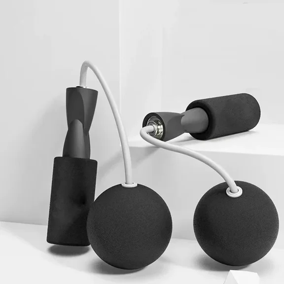 Cordless Jump Rope With Heavy Balls Sports Fitness Training Bodybuilding Exercise Rapid Speed Skipping Rope Home Gym Equipment