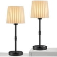 Cordless LED Table Lamp Set of 2,Modern Portable Small table Lamp With