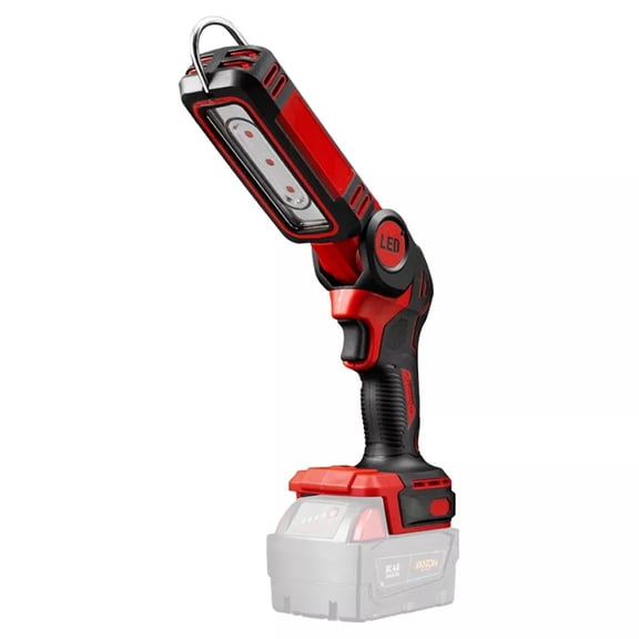 Cordless LED Work Light Compatible with 18V 1000LM Battery Light with Hook Portable Inspection Light for Car Repair, Workshop, Camping, Outdoor