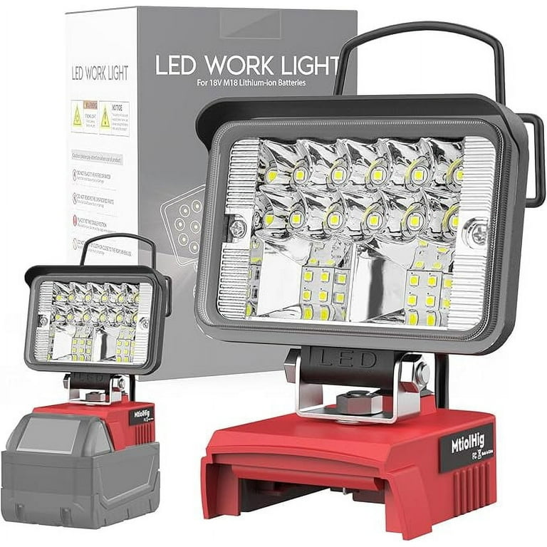 Battery powered workshop lighting online