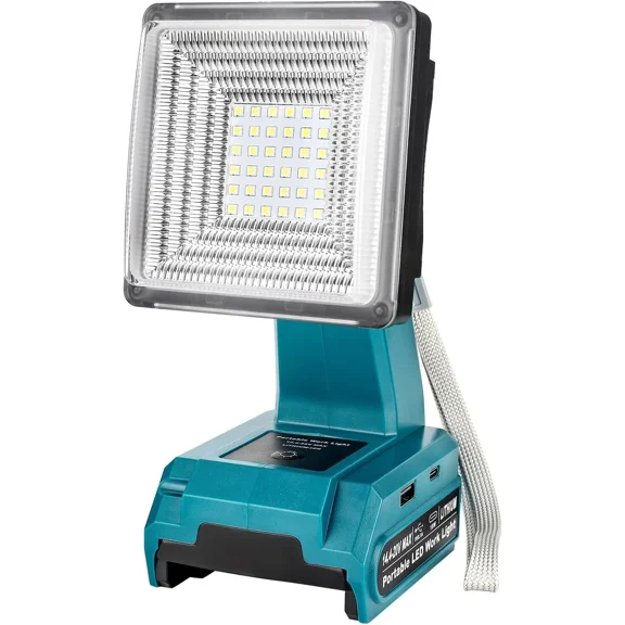Cordless LED Work Light for Bosch 18v Emergency Lamp Jobsite Light Flashlight