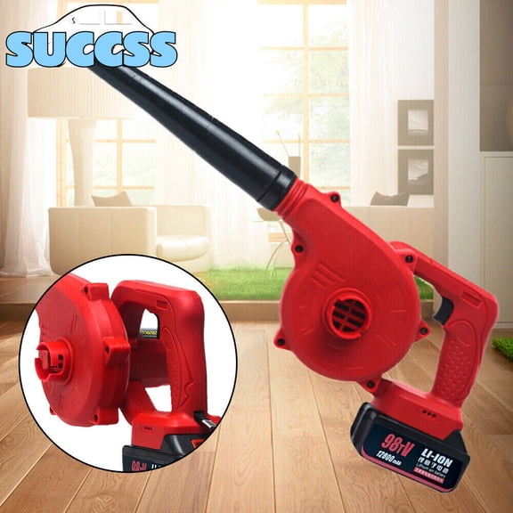 Cordless Leaf Blower with 20V 12800mAh Battery  Lightweight, Powerful Brushless Motor, Adjustable Wind Speed, and Multi-Use for Yard and Home Cleaning