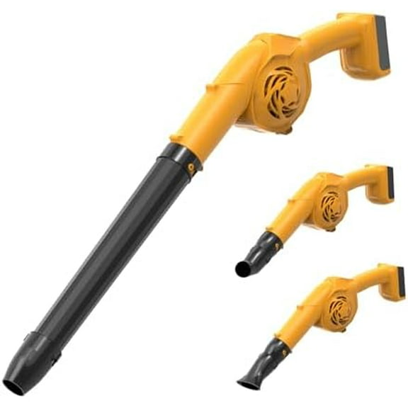Cordless Leaf Blower for Dewalt 20V Max Battery (Battery Not Included), 320 CFM 180 MPH 3 Speed Lightweight mini Electric Cordless Blower for Lawn Care Backyard Leaves