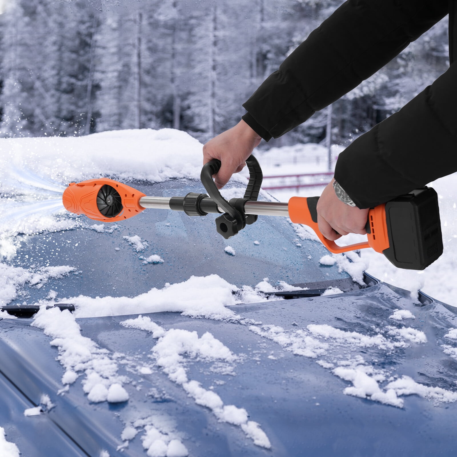 Lithium Battery Powered Leaf Blower, Cordless Leaf Blower, Electric Leaf Blower for Lawn Care