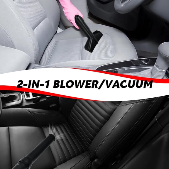 Cordless Leaf Blower for Milwaukee M18 Battery, 2-in-1 Brushless Handheld Electric Blower Vacuum Cleaner, 6 Variable Speed Up to 180MPH, for Lawn Care Cleaning,Yard,Vacuum Compression (No Battery)