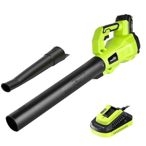 Cordless Leaf Blower - SnapFresh 140 MPH Leaf Blower with Battery & Charger, 2 Section Tubes, Free Control Speed,Lightweight