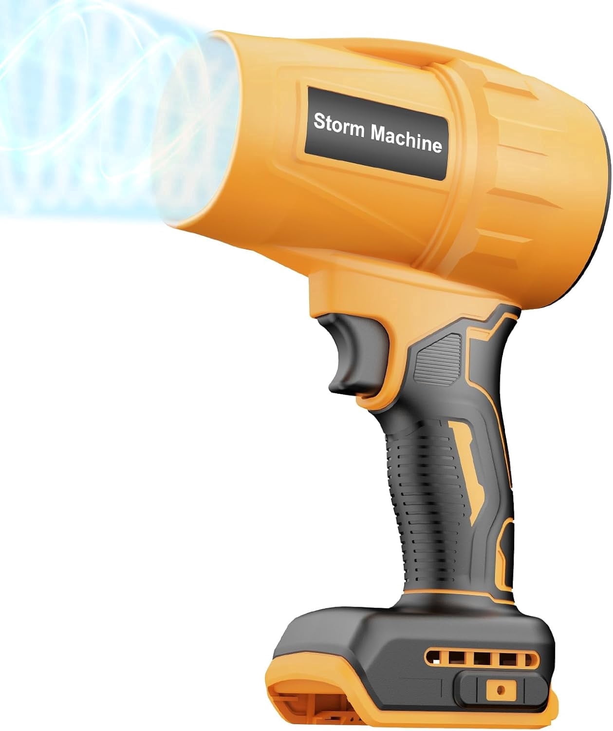 Electric Cordless Leaf Blower Dust Blower for DEWALT 20V Battery, High-Speed Motor Handheld Jet Fan Air Blower for Patio Cleaning, Lawn Care, Blowing Leaves and Dust (No Battery/Charger)