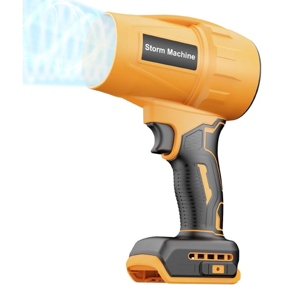 Cordless Leaf & Dust Blower Compatible with DEWALT 20V Battery, Jet Fan with Brushless Motor, Handheld Air Blower for Car Drying, Lawn Care, Home Cleaning (Tool Only)