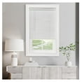 thumbnail image 1 of Cordless Light Filtering Mini Blind - 23 Inch Width, 64 Inch Length, 1" Slat Size - Pearl White - Cordless GII Morningstar Horizontal Windows Blinds for Interior by Achim Home Decor, 1 of 6