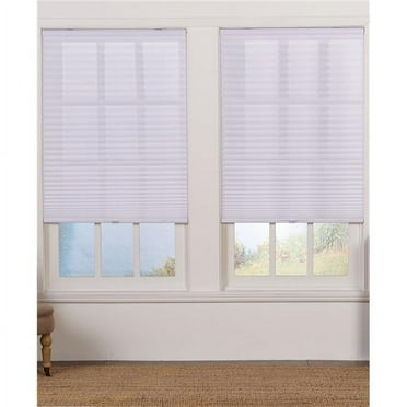 Cordless Light Filtering Pleated Shade, White - 40.5 x 48 in.