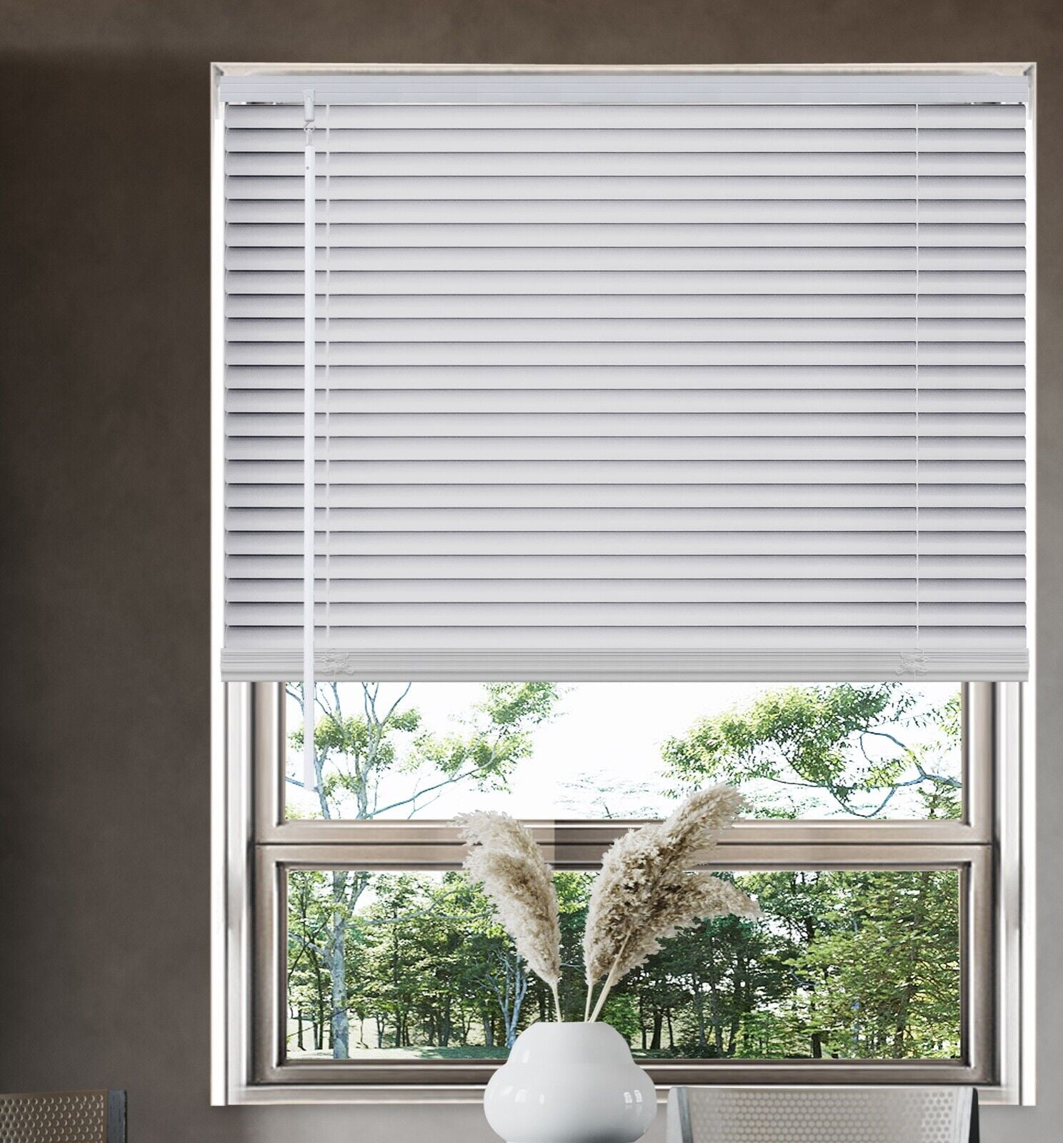 Aluminum Mini Blinds, 1 Slat Cordless Window Shades, Custom Horizontal  Window Blinds Cut to Size Room Darkening Venetian Blinds for Windows Home