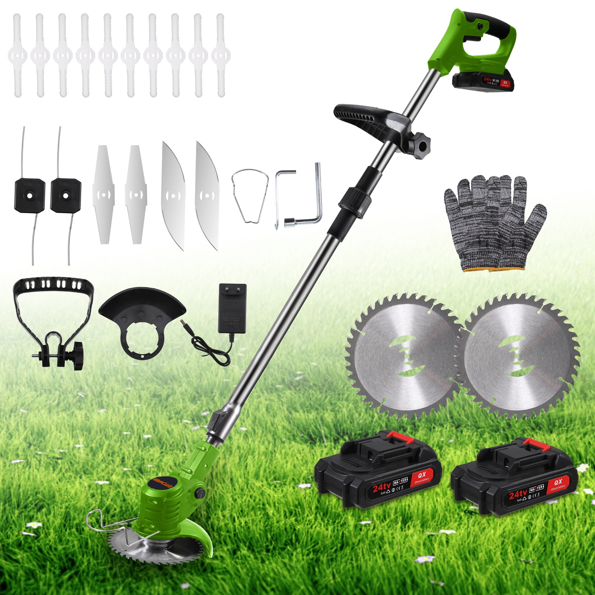 Garden Home Grass Cutter Cordless Lithium Battery Lawn Mower
