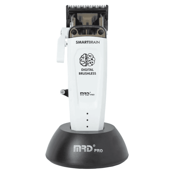 Cordless Men’s Hair Clipper with Digital Torque – Smart Brain’s High-Speed, Adjustable Blade for Salon & Home Use