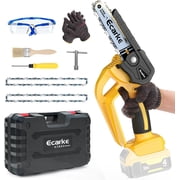 Cordless Mini Chainsaw for Milwaukee M18 18V Battery(Battery Not Included), 6" Small Chain Saw with Security Lock and Manganese Steel Chain Toll, Electric Saw for Wood Cutting,Tree Trimming Branches