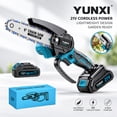 Cordless Mini Chainsaw, Portable Battery Powered Handheld Saw for ...