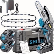 Cordless Mini Chainsaw, Portable Electric Chainsaw for Wood Cutting & Pruning