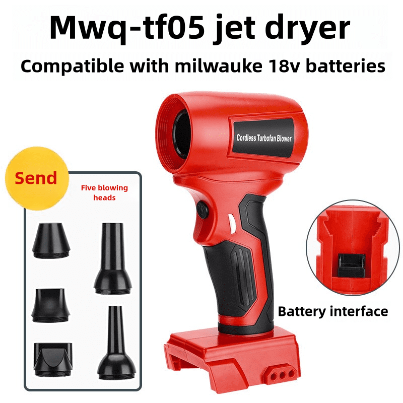 Cordless Leaf Blower For Milwaukee 18V Battery With - View #6