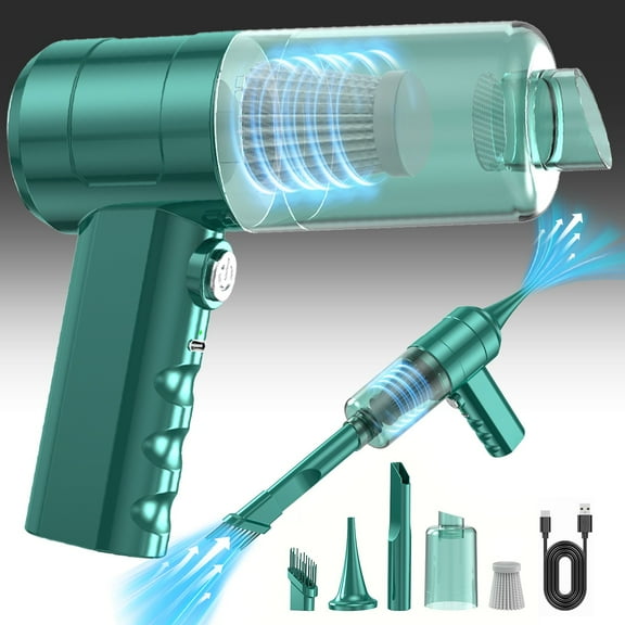 Cordless Mini Vacuum Cleaner, Multifunctional Dust Extraction, Lightweight Handheld Body, Long Lasting Battery Life, Versatile Cleaning Tools for Car Mats Home Sofas and Narrow Gap Sanitation