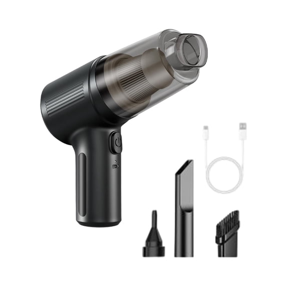 Cordless Mini Vacuum, Multi-Function Handheld Portable Vacuum Cleaner - Cleaning Dust, Hairs, Crumbs, for Keyboard, Computer, Car, Pet House, Black