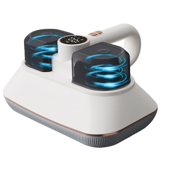 Cordless Mite Remover, 3-Speed Suction, Multi-Filtration, Smart Display