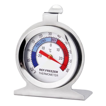 Cold Temperature Dial Stainless Steel Fridge Freezer Dial Thermometer Temperature Gauge ...