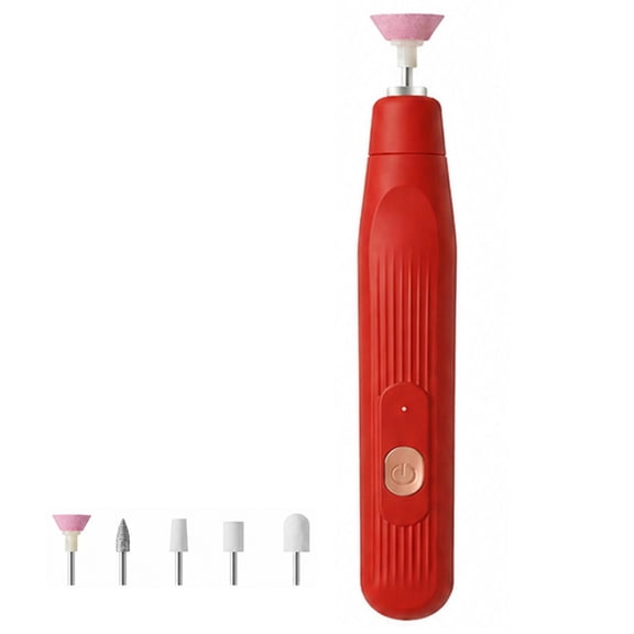 Cordless Nails File Grinder Rechargeable Nails Buffer For Acrylic Gel Care And Removal With Multiple Attachments