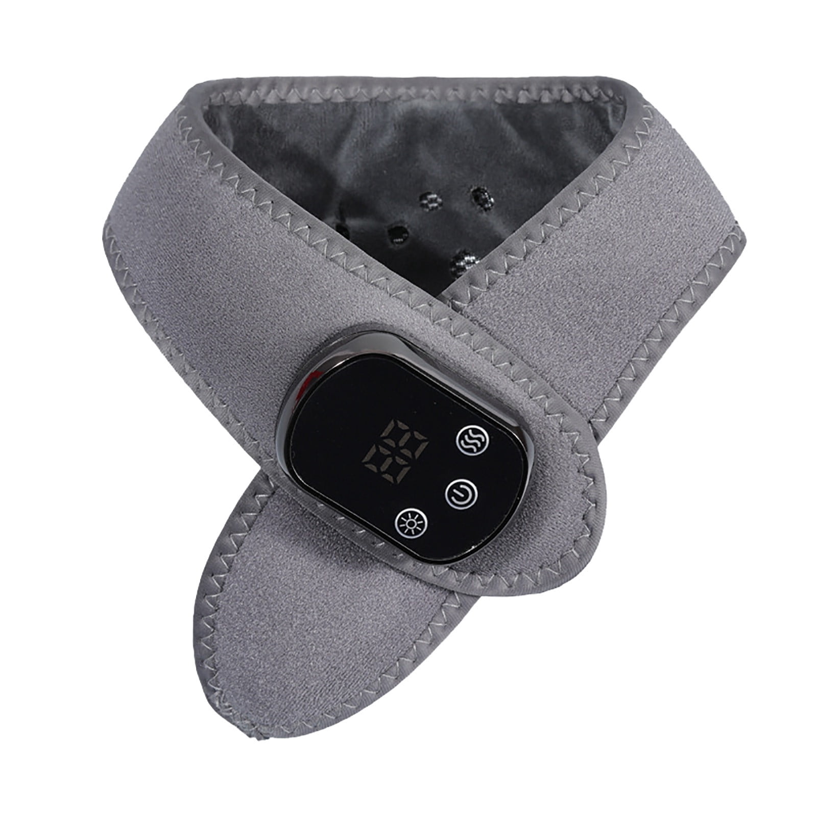 Cordless Neck Massager Pillow with Heat, Shiatsu Neck Massager for Pain Relief Deep Tissue,Heated Massage Pillow for Travel,3 Adjustable Intensity,Gifts for Women Men Mom Dad
