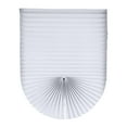 thumbnail image 1 of Cordless No-Drill Adjustable Window Blinds, Temporary Stick-On Pleated Paper Shades for Privacy & Light Control, UV Protection Easy to Cut & Install for Nursery Bedroom Bathroom, 1 of 4